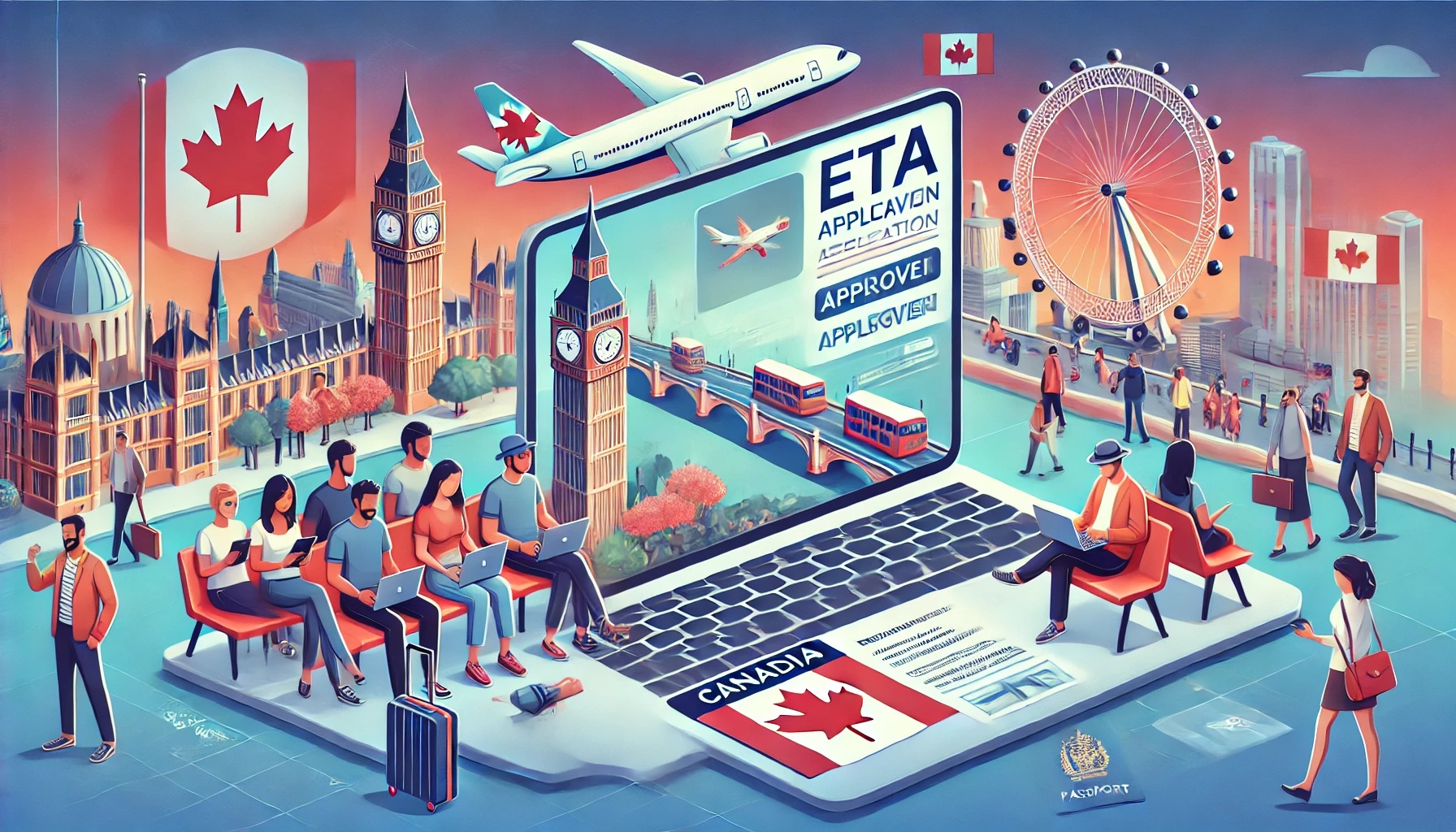 Canadian Passport Holders Now Require an eTA to Travel to the UK